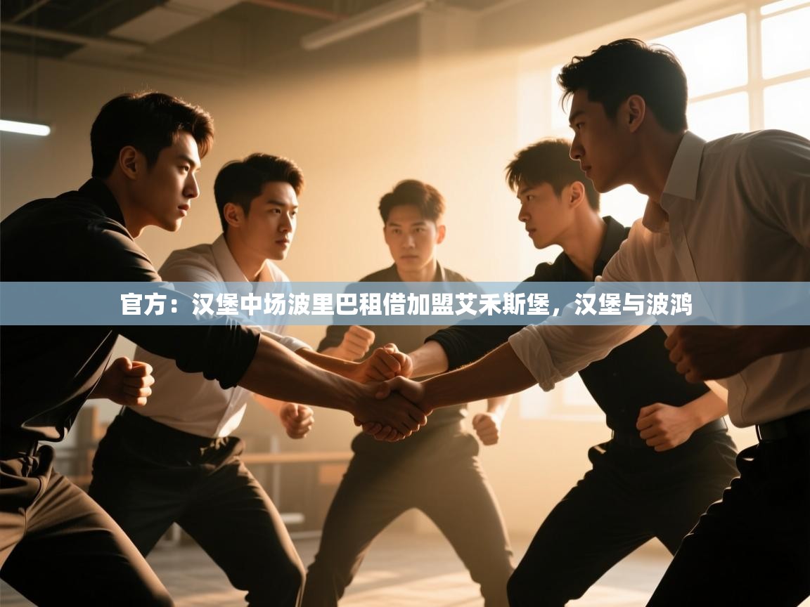 官方：汉堡中场波里巴租借加盟艾禾斯堡，汉堡与波鸿  第1张