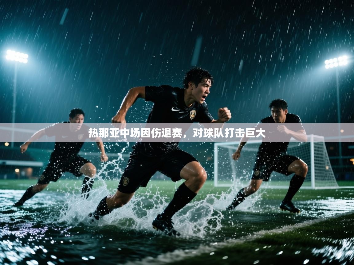 热那亚中场因伤退赛，对球队打击巨大